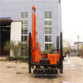 Crawler mounted pneumatic water well drilling rig